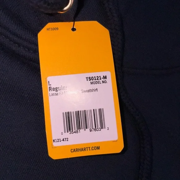 Carhartt NWT Sweatshirt Large - Picture 4 of 6